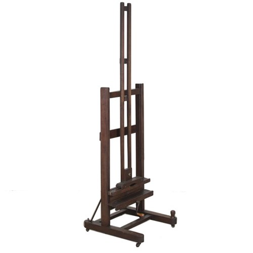 19Th Century French Oak Artists Easel