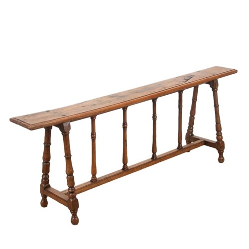 Early 19Th Century Walnut Bench