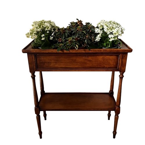 Louis Xvi Revival Cherry Wood Jardiniere