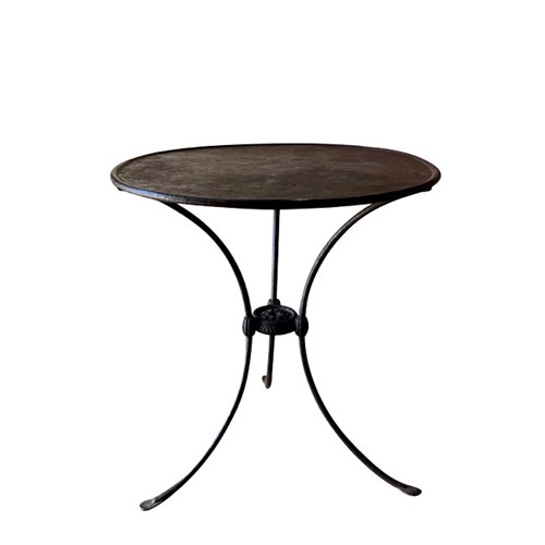 19Th Century French Round Iron Table
