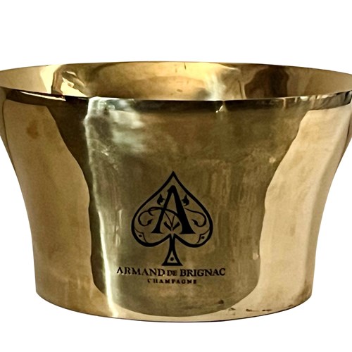 Large Armand De Brignac Champagne Vasque