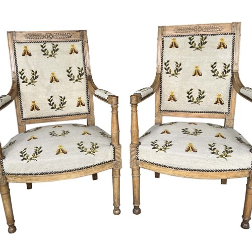 Pair Of Early 19Th Century French Directoire Armchairs