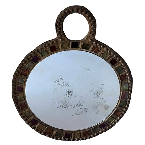 Mid-Century Decorative Mirror By Irena Jaworska