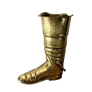 Mid-Century French Brass Riding Boo...
