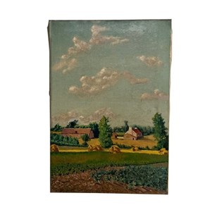 20Th Century French Oil On Canvas P...