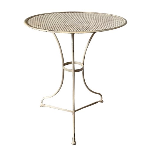 French Iron Gueridon Table