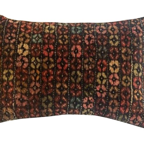 Early 20Th Century Feather Filled Carpet Cushion