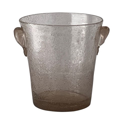 Large 20Th Century French Biot Glass Champagne Bucket