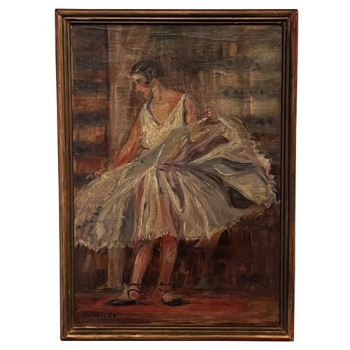 Portrait Of A Dancer By Delobre