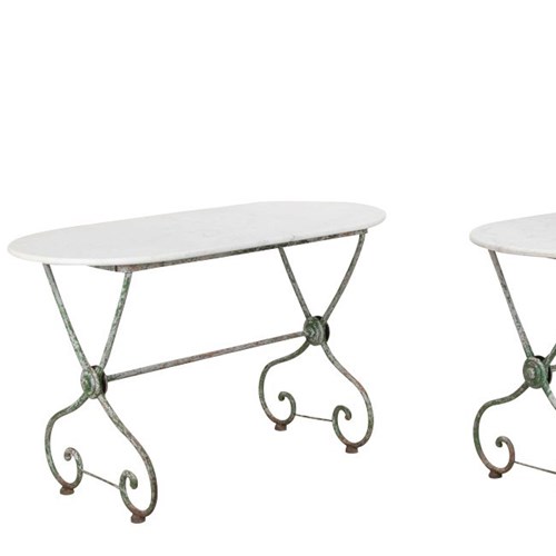 Pair Of 19Th Century French Oval Presentation Tables