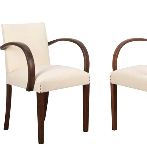 Pair Of Art Deco Bridge Chairs