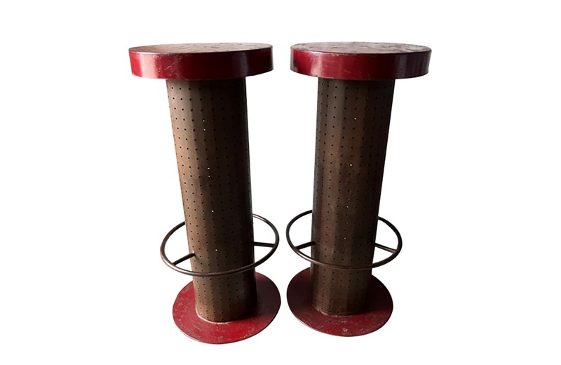 Pair Of Mid 20Th Century Bar Stools-adps-antiques-pair-mid-century-iron-bar-stools-5167-5-main-638361893667210834.jpg