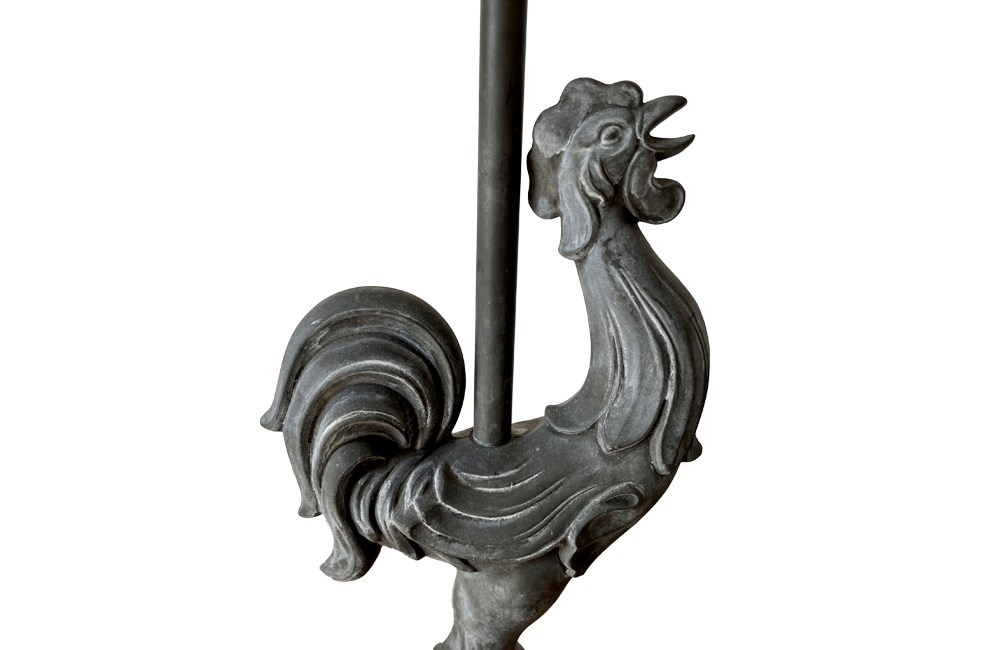 Vintage rooster deals table lamps