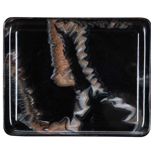 Small Mid-Century Italian Lucite Tray