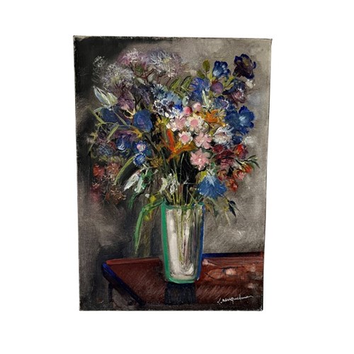 French Still Life Oil Painting By Nuequelman 