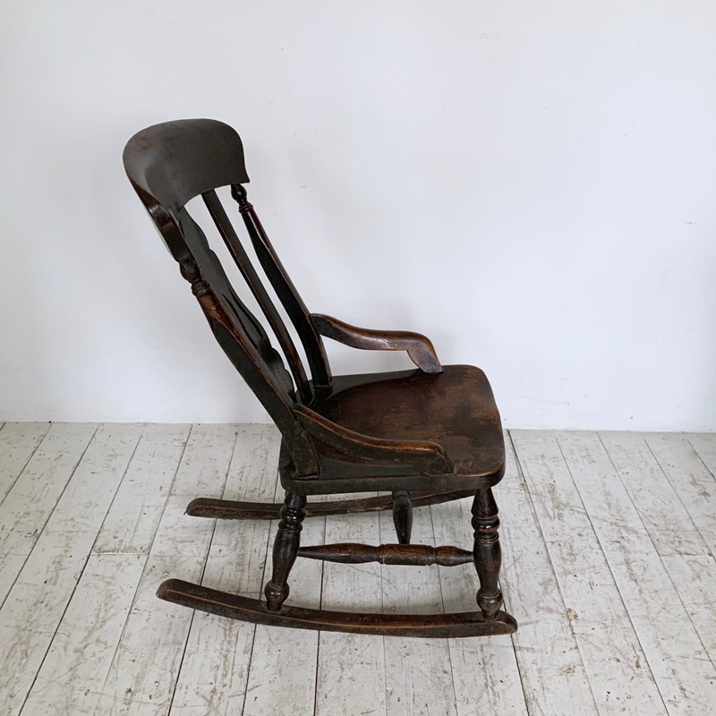 20th Century English Oak Rocking Chair-agapanthus-interiors-20th-century-english-oak-rocking-chair-4-main-637469198091327390.jpg