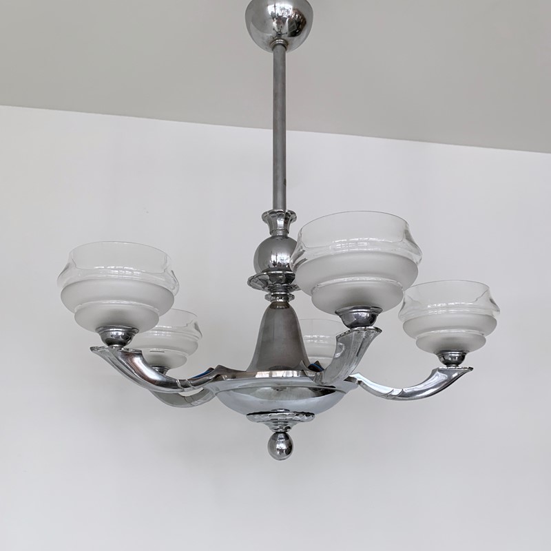 Art Deco Chromed Chandelier with Textured Shades-agapanthus-interiors-art-deco-chromed-chandelier-with-textured-glass-shades-8-main-637014824364987137.jpeg