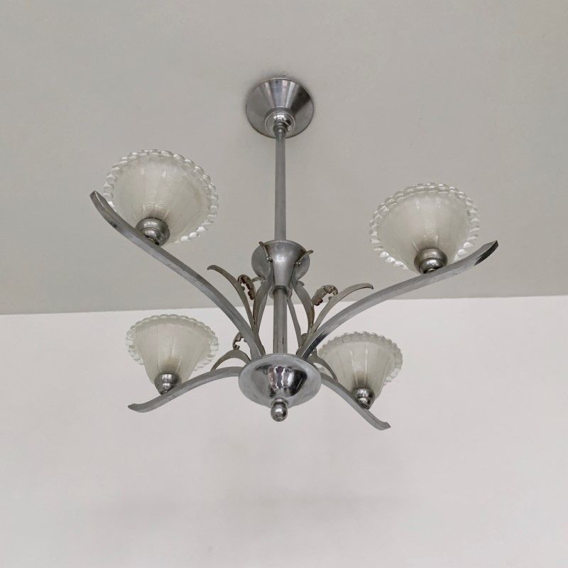 Art Deco SIlver Nickelled Chandelier -agapanthus-interiors-art-deco-silver-nickelled-chandelier-with-frosted-glass-shades-5-main-637113187464845736.jpeg
