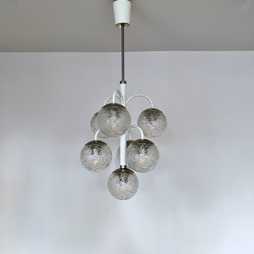 Belgian Mid Century Chandelier 