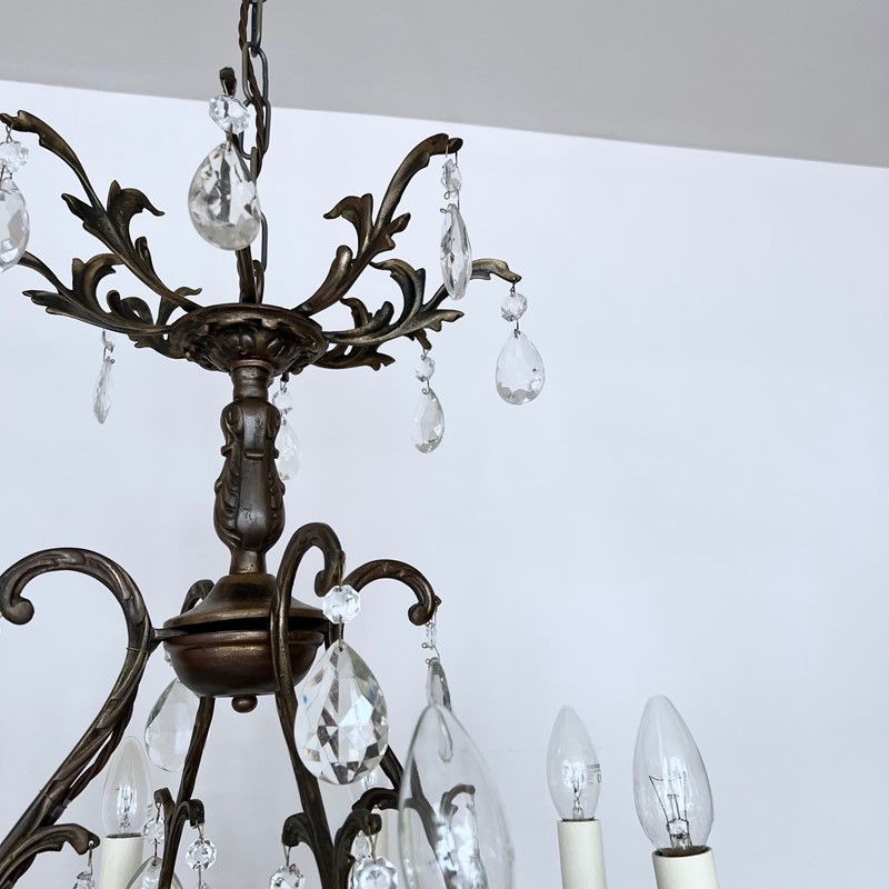 Brass Birdcage Chandelier with Glass Pear Drops-agapanthus-interiors-brass-birdcage-chandelier-with-glass-pear-drops-7-main-637909792981539678.jpg