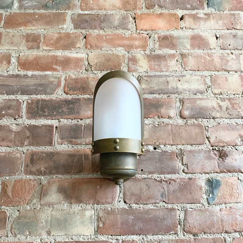 Contemporary Aged Brass Wall Lights With Frosted Shade-agapanthus-interiors-contemporary-aged-brass-wall-light-with-frosted-shade-2-main-638231327103543161.jpeg