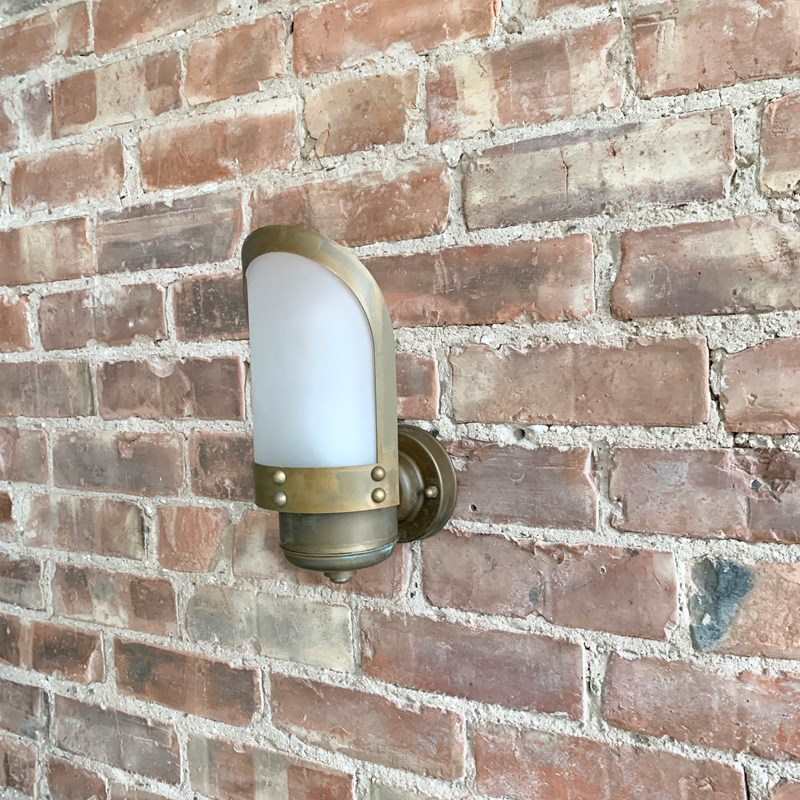 Contemporary Aged Brass Wall Lights With Frosted Shade-agapanthus-interiors-contemporary-aged-brass-wall-light-with-frosted-shade-5-main-638231326907606450.jpeg
