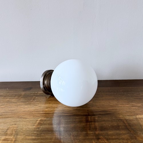 Contemporary Flush Globe Lights