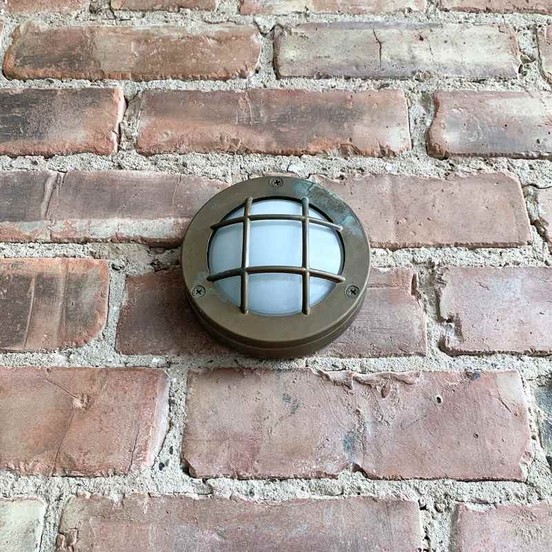 Contemporary Small Aged Brass Round Caged Wall Lights-agapanthus-interiors-contemporary-small-aged-brass-round-bulk-head-wall-light-7-main-638231298390892838.jpeg