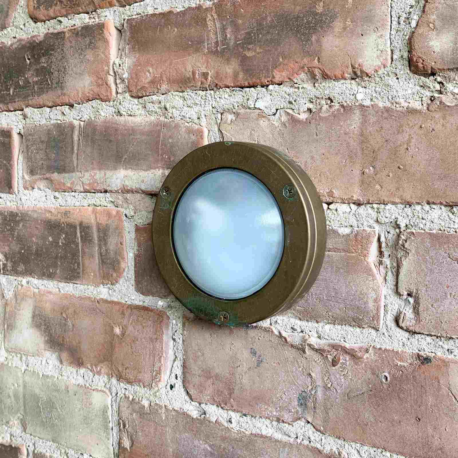 Small round deals wall light