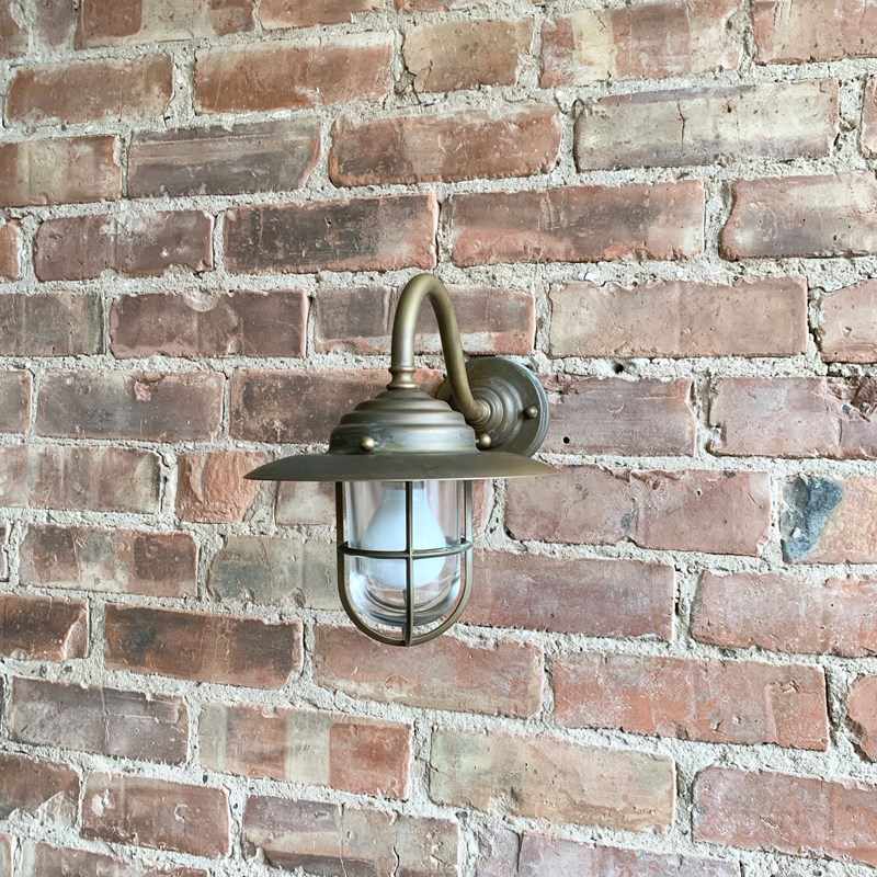Contemporary Small Aged Brass Swan Neck Shaded Caged Wall Light-agapanthus-interiors-contemporary-small-aged-brass-swan-neck-shaded-caged-wall-light-4-main-638231341857930133.jpeg