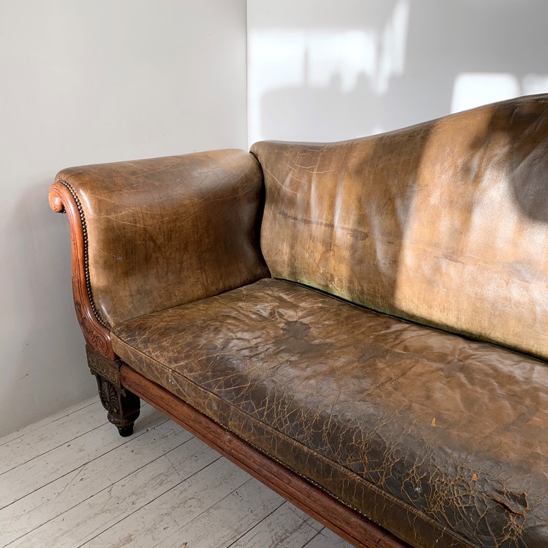 Early 19th Century Rosewood Leather Couch -agapanthus-interiors-early-19th-century-regency-brass-inlaid-rosewood-leather-coach-6-main-637582289342464821.jpeg