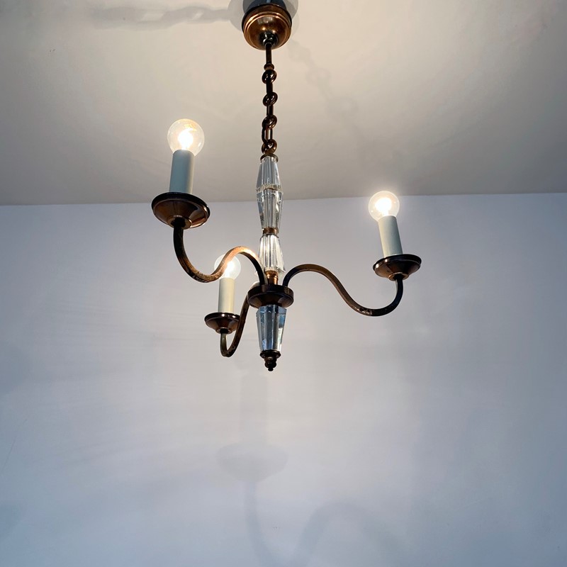 French Copper and Crystal Three Arm Chandelier -agapanthus-interiors-french-copper-and-crystal-three-arm-chandelier-10-main-637672316805184269.jpeg