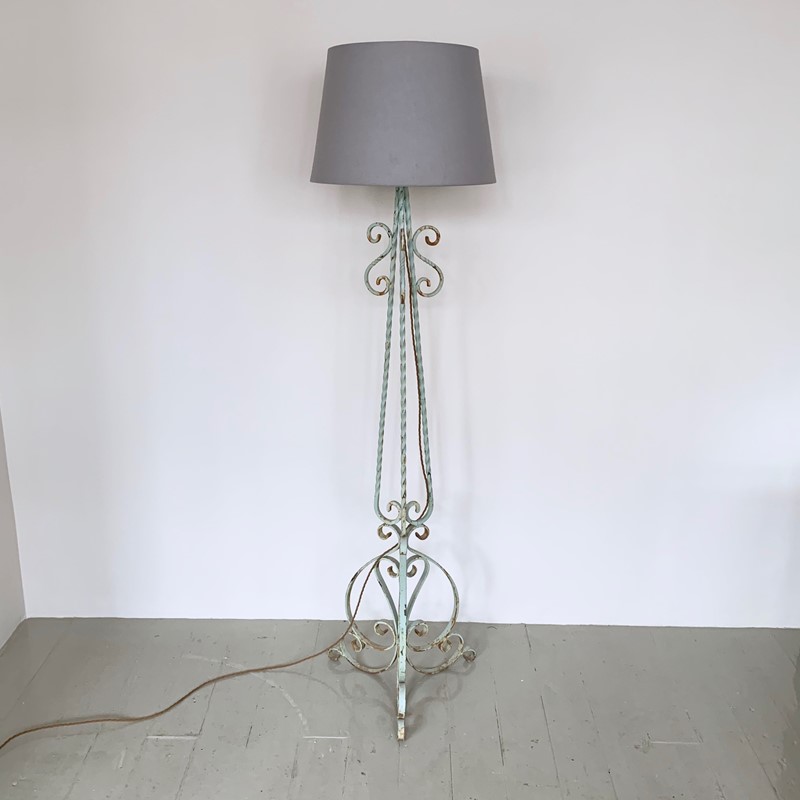 French Greened Wrought Iron Floor Lamp-agapanthus-interiors-french-greened-wrought-iron-floor-lamp-main-637493500570946761.jpg