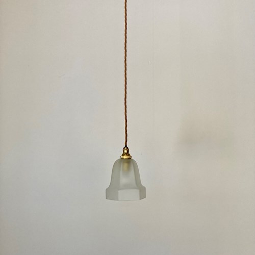 Frosted Fluted Glass Shade