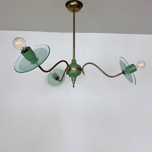 Italian Mid Century Modern Chandelier