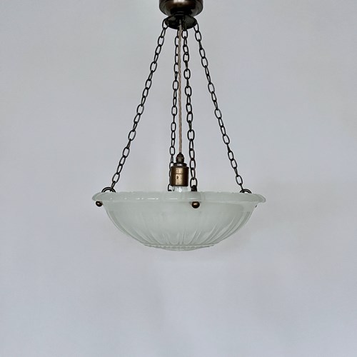 Moonstone Glass Diffuser Pendant