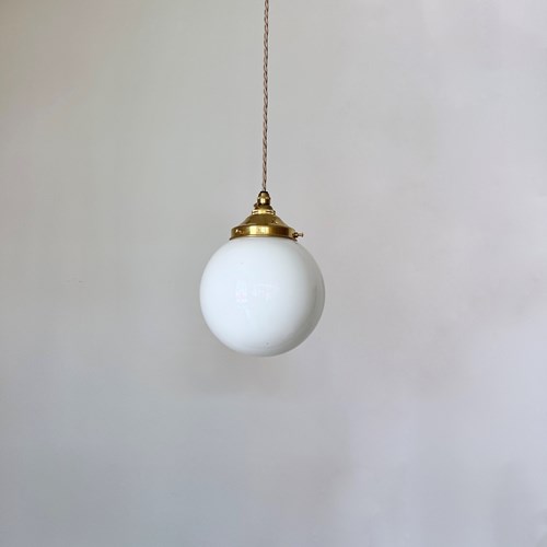 Opaline Globe Shade