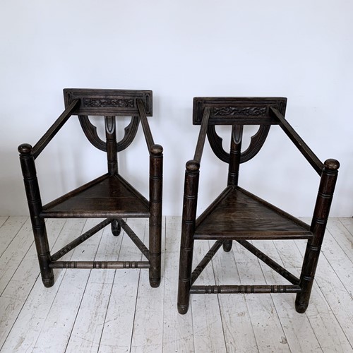 Pair of Victorian Turner's Chairs