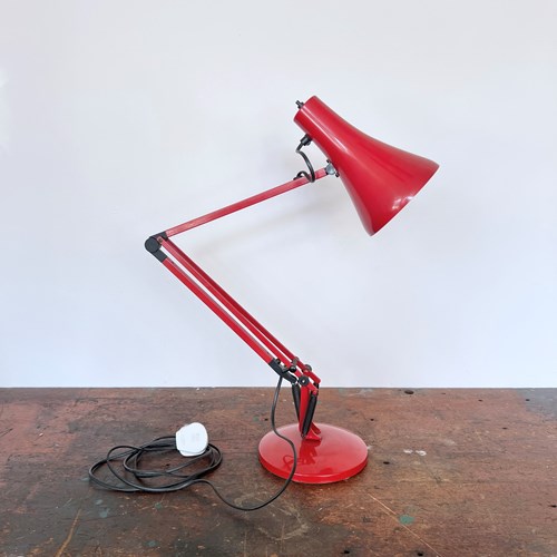 Red Anglepoise Desk Lamp