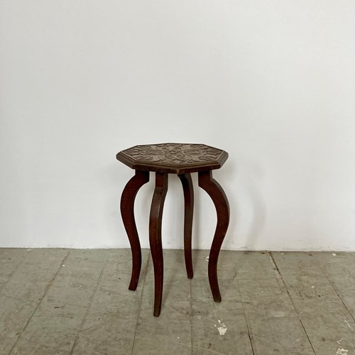 Small Liberty Carved Occasional Table
