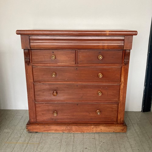 Victorian Pine Chest Of Drawers