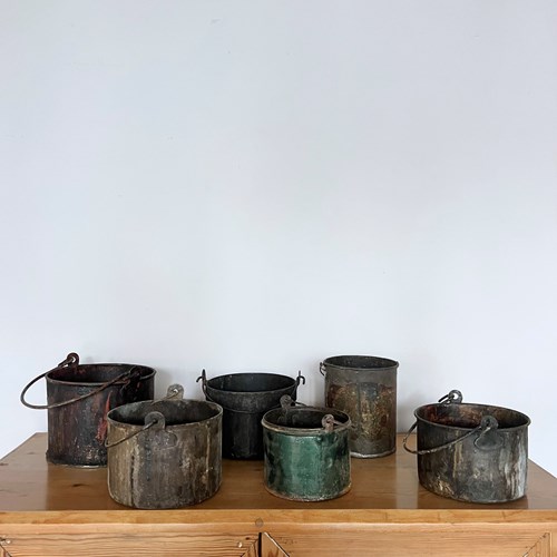 Vintage Paint Kettles