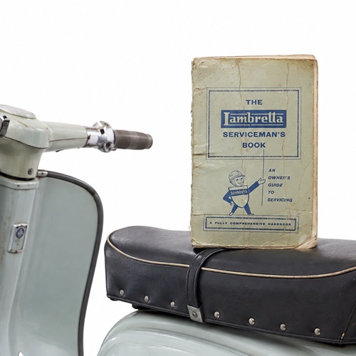 Lambretta Service Book 1950'S First Edition Lambretta 150 The Serviceman's Book