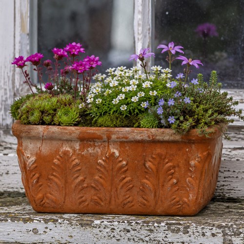 Terracotta Window Box Old Vintage Terracotta Planter Flower Pot Trough Italian