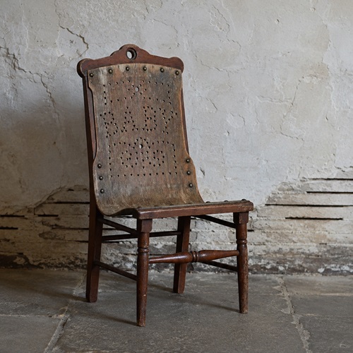 Baby Chair Gardner & Co American Walnut Miniature Furniture Seat Stool Child Old