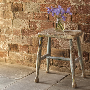 Paint Drop Stool Old Painted Stool ...