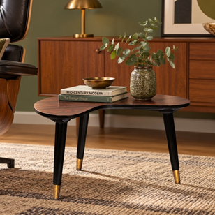 Kidney Table Mid Century Small Kidn...