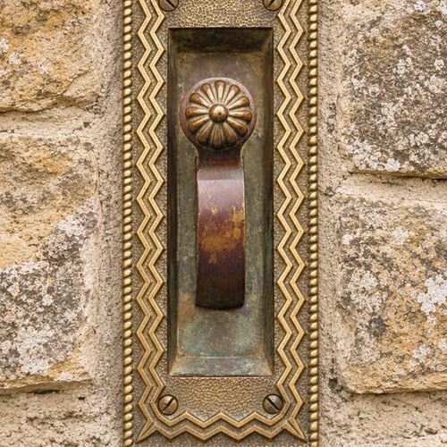 Victorian Brass Bell Pull Antique 19Th Century Reclaimed Door Bell Pull Servant