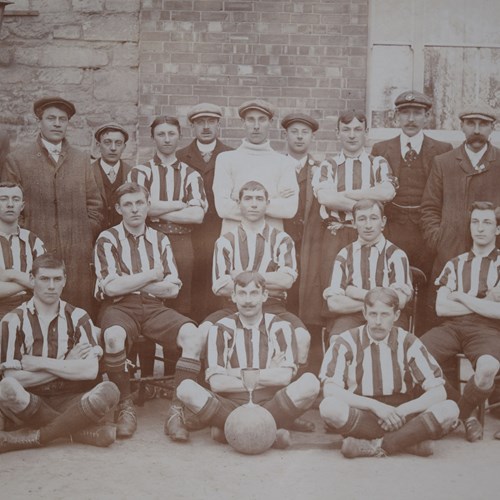 Billingborough Football Team 1907-8 Framed Photograph