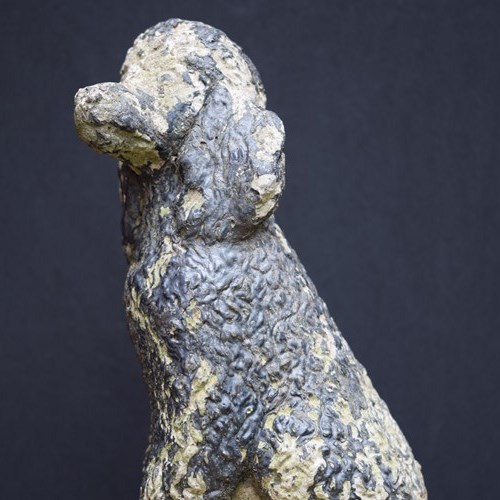 Weathered Mid Century Poodle